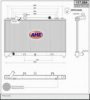 MAZDA RF8G15200 Radiator, engine cooling